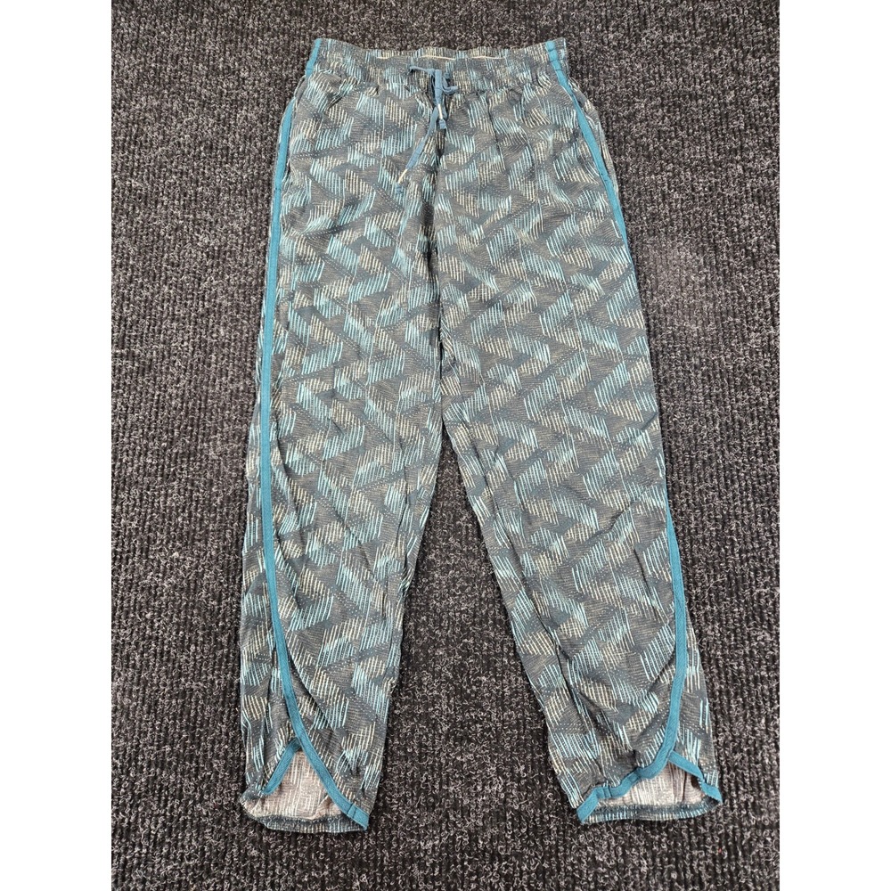 Anthropologie Hei Hei Blue‎ Geometric Print Tulip Hem Jogger Pants XS OB581029
